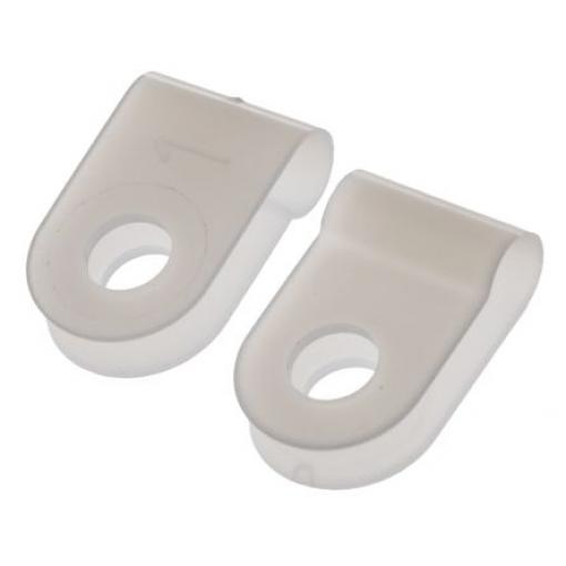 HellermannTyton Spona tvaru P 3.2 mm (vnitřní prům.), Přírodní, Polyamid