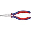 Kleště s dlouhými čelistmi 35 82, celková délka: 145 mm 1, Chromová ocel délka čelistí 35mm Knipex Ohnutý nos
