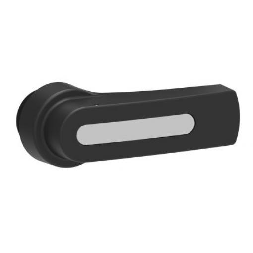 Otočná klika Černá, řada: GL, pro použití s: GL160-315A, délka: 125 mm Lovato