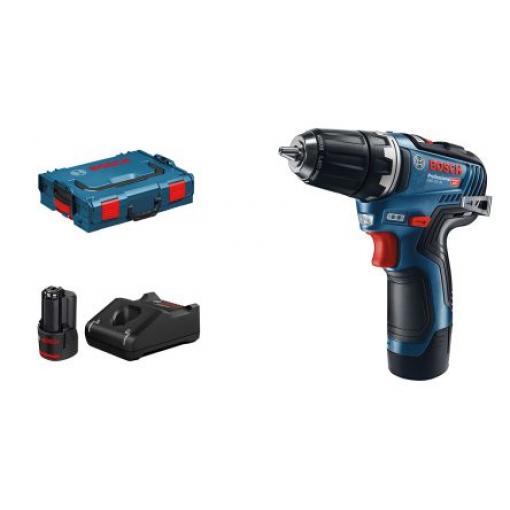 Vrtačka/šroubovák Bezdrátové, řada: GSR, 3 Ah, Typ C - EU Bosch 0rpm, 1750 rpm, 460 rpm 35 Nm