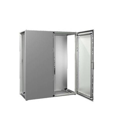 Rittal Stojací skříň, řada: VX25 Šedá 2 Ocelový plech 1199 mm IP55 508 mm 1408 mm