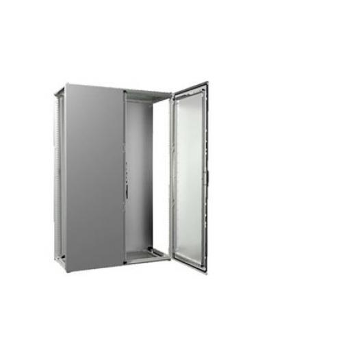 Rittal Stojací skříň, řada: VX25 Šedá 2 Ocelový plech 1199 mm IP55 508 mm 1808 mm
