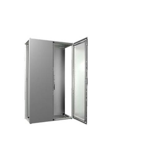 Rittal Stojací skříň, řada: VX25 Šedá 2 Ocelový plech Neprůhledná 1200 mm IP55 500 mm 2000 mm