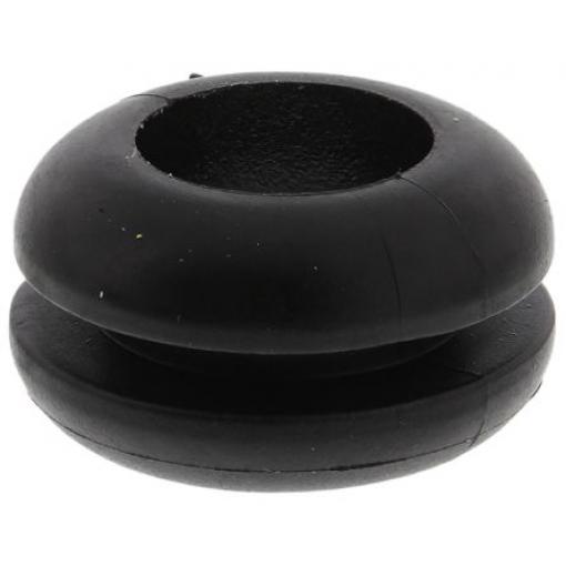 Kabelová průchodka, řada: HV Kabelová průchodka až 8 mm Polyvinylchlorid Černá HellermannTyton 633-02080