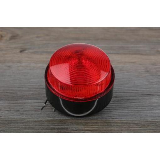 RS PRO Maják Blikající barva Červená 72V ac Xenonová Montáž šroubem, Povrch 110mA RoHS IP67