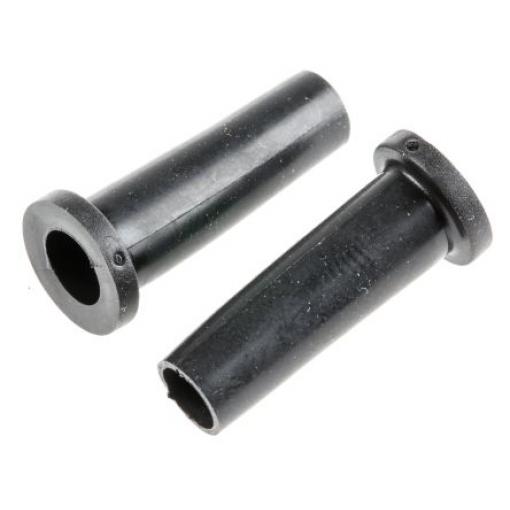 Kabelová průchodka, řada: HV Kabelová průchodka průměr kabelu 6.5 mm až 7.5 mm Polyvinylchlorid Černá HellermannTyton