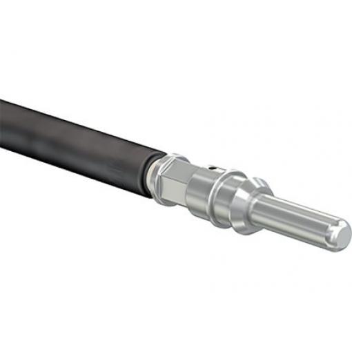 Kulatý konektor, počet kontaktů: 1, Kabel, velikost: 8 mm Staubli, pohlaví kontaktu: Vnější, orientace těla: Rovný