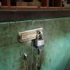 Master Lock Visací zámek Klíč Odolnost vůči povětrnostním vlivům, Kalená ocel, Laminovaná ocel Obojí 7 mm třmen, Modrá