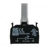 RS PRO Blok světel Blok světel 24V ac/dc barva Žlutá LED