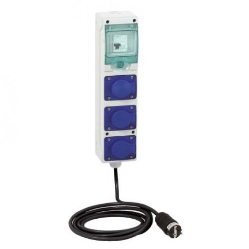 Schneider Electric Rozvodná deska, 3 Way, rozsah: Kaedra 16 A