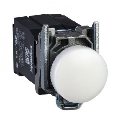 Schneider Electric Kontrolka, řada: Harmony Montáž do panelu LED Bílá, průměr výřezu: 22 mm IP66, IP69, IP69K, IP67