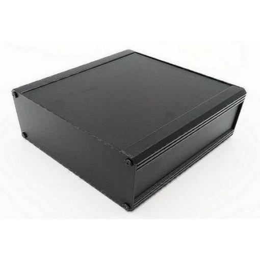 RS PRO Skříň chladicího tělesa, řada: EAB IP40 Nestíněný barva Černá barva Černá Extrudovaný hliník 300 mm 175 mm 100 mm