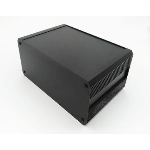 RS PRO Skříň chladicího tělesa, řada: EAB IP40 Nestíněný barva Černá barva Černá Extrudovaný hliník 200 mm 175 mm 300 mm