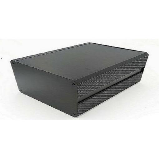 Skříň chladicího tělesa IP40 barva Černá Extrudovaný hliník 400 x 200 x 264mm