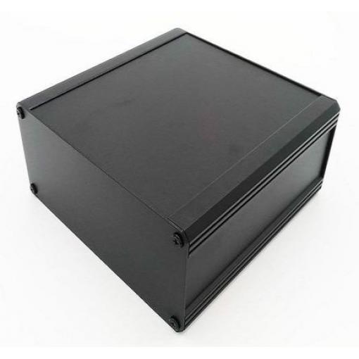 RS PRO Skříň chladicího tělesa, řada: EAB IP40 Nestíněný barva Černá barva Černá Extrudovaný hliník 300 mm 264 mm 300 mm