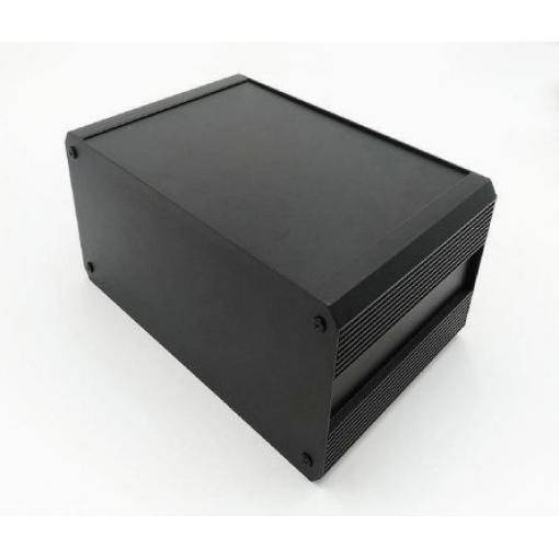 RS PRO Skříň chladicího tělesa, řada: EAB IP40 Nestíněný barva Černá barva Černá Extrudovaný hliník 400 mm 264 mm 300 mm