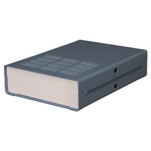 RS PRO Pouzdro, řada: SA IP30 Nestíněný barva Šedá barva Šedá Extrudovaný hliník 279 mm 65 mm 203 mm