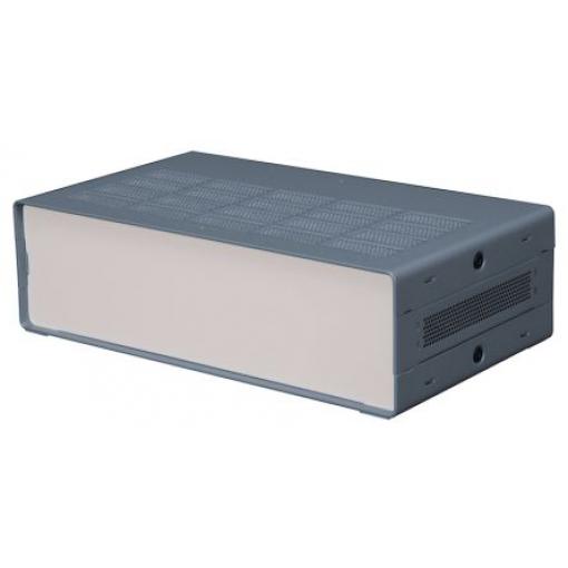 RS PRO Pouzdro, řada: SA IP30 Nestíněný barva Šedá barva Šedá Extrudovaný hliník 178 mm 87 mm 305 mm