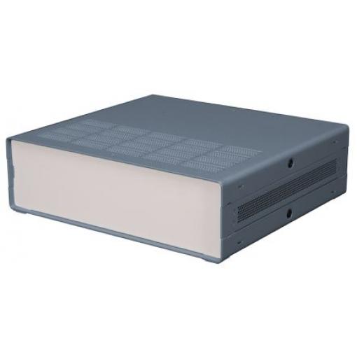 RS PRO Pouzdro, řada: SA IP30 Nestíněný barva Šedá barva Šedá Extrudovaný hliník 279 mm 87 mm 305 mm