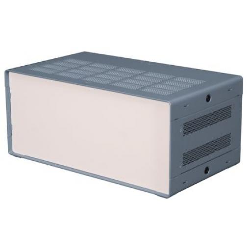 RS PRO Pouzdro, řada: SA IP30 Nestíněný barva Šedá barva Šedá Extrudovaný hliník 178 mm 131 mm 305 mm