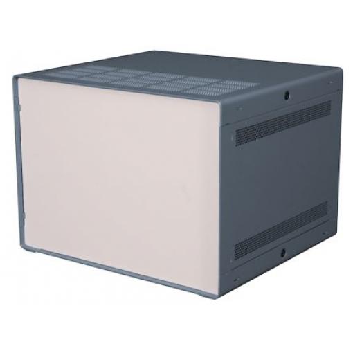 RS PRO Pouzdro, řada: SA IP30 Nestíněný barva Šedá barva Šedá Extrudovaný hliník 279 mm 219 mm 432 mm