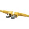 HARTING Cat6a Ethernetové kabely, Žlutá, Polyuretan, A: RJ45 1 m Vnější, B: RJ45 Vnější, typ pláště: Stíněné