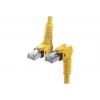 HARTING Cat6a Ethernetové kabely, Žlutá, Polyuretan, A: RJ45 1 m Vnější, B: RJ45 Vnější, typ pláště: Stíněné