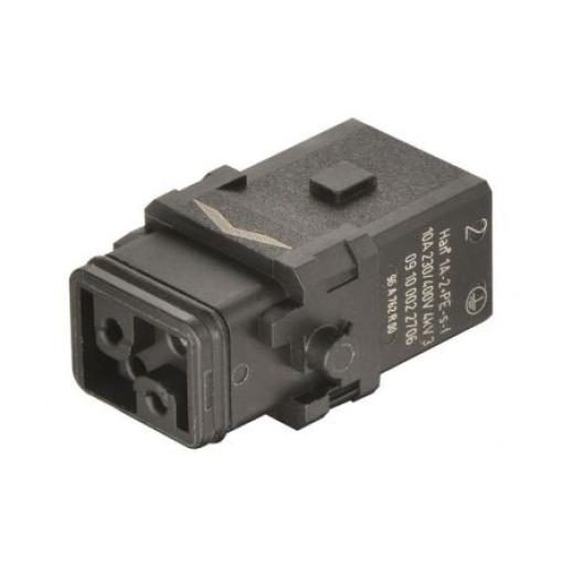 HARTING Vložka napájecího konektoru pro vysoká zatížení 10 A Vnitřní Han 1A 2