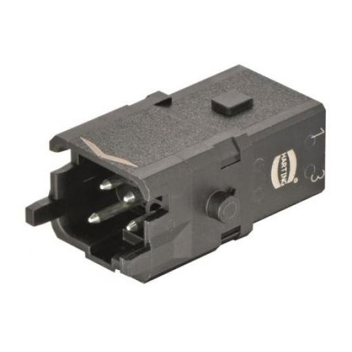 HARTING Vložka napájecího konektoru pro vysoká zatížení 10 A Vnější Han 1A 3