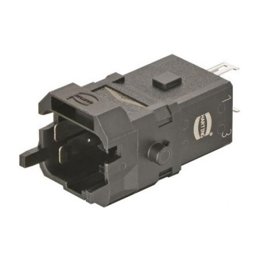 HARTING Vložka napájecího konektoru pro vysoká zatížení 10 A Vnější Han 1A 3