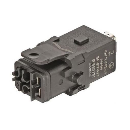 HARTING Vložka napájecího konektoru pro vysoká zatížení 10 A Vnitřní Han 1A 3