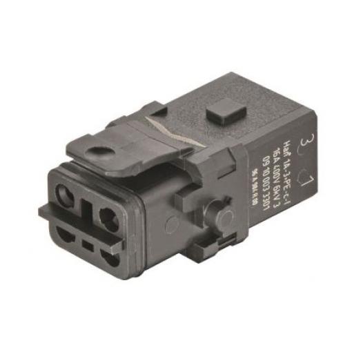 HARTING Vložka napájecího konektoru pro vysoká zatížení 16 A Vnitřní Han 1A 3