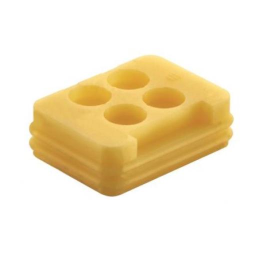 HARTING Těsnění, Těsnění vodiče, řada: Han 1A, Vnější/vnitřní 2.08 mm², počet kontaktů: 4, 0.5 mm² -, 250 V, pro použití