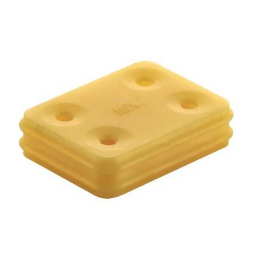HARTING Těsnění, Těsnění vodiče, řada: Han 1A, Vnější/vnitřní 4 mm², počet kontaktů: 4, 0.14 mm² -, 250 V, pro použití