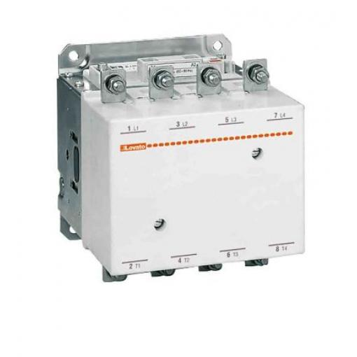Lovato Stykač napětí ve vinutí 220V ac/dc, 240 V ac/dc 4pólový 800 A 1kV 500 kW s 4 NO kontakty 240V ac/dc Bezpečnost,