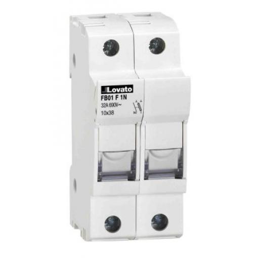 Držák pojistek s montáží na lištu DIN 32 A 690 V ac Lovato 10 x 38 mm 2pólový