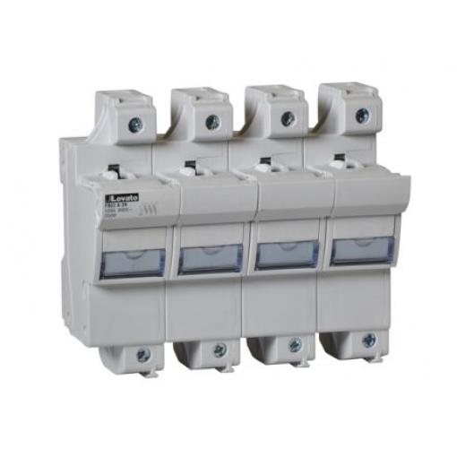 Držák pojistek s montáží na rám 100 A 690 V ac Lovato 22 x 58 mm 3pólový