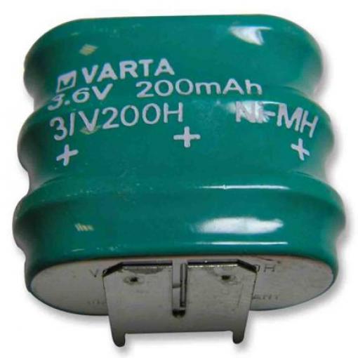 Mincové baterie 3.6 V Nikl-metal-hydrid 210 mAh Varta