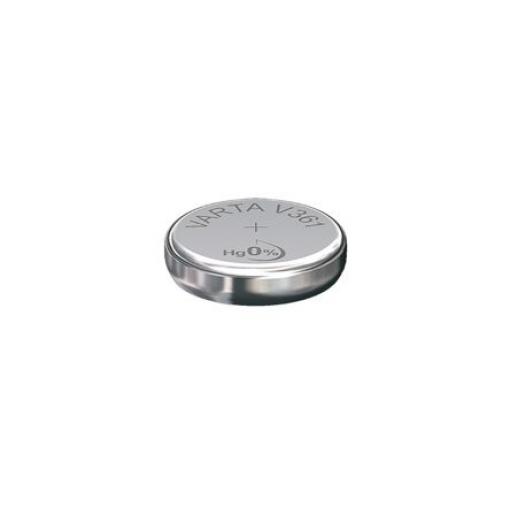 Knoflíková baterie 1.55 V Elektrolyt KOH, Oxid stříbrný, Zinek 7.9 mm SR721W (SR58) 22 mAh Varta