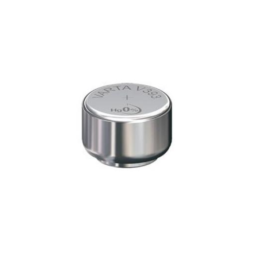 Knoflíková baterie 1.55 V Zinek, Oxid stříbrný, Elektrolyt KOH 7.9 mm SR754W (SR48) 77 mAh Varta