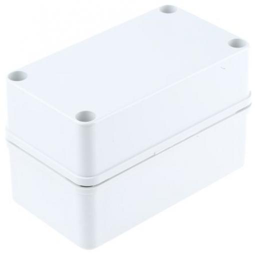Fibox Pouzdro, řada: Piccolo IP67, IP66 Nestíněný barva Šedá IK08 barva Šedá Polykarbonát 140 mm 85 mm 80 mm Polyuretan