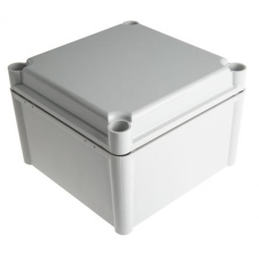 Fibox Pouzdro, řada: SOLID PC IP67 Nestíněný barva Šedá IK08 barva Šedá Polykarbonát 188 mm 130 mm 188 mm Polyuretan