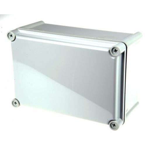 Fibox Pouzdro, řada: SOLID PC IP67 Nestíněný barva Šedá IK09, IK08 barva Šedá Polykarbonát 278 mm 130 mm 188 mm