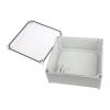 Fibox Pouzdro, řada: SOLID PC IP67 Nestíněný barva Šedá IK08, IK09 barva Průhledné Polykarbonát 278 mm 130 mm 278 mm