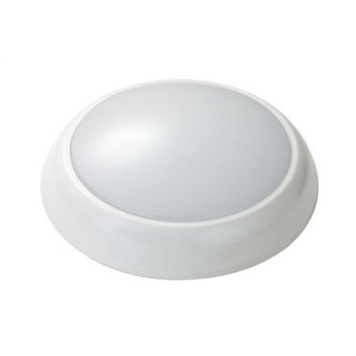 RS PRO Průmyslová svítidla Kulatý Kulatý, 18 W, typ žárovky: LED LED osvětlení přepážkové difuzor, 240V ac, IP54