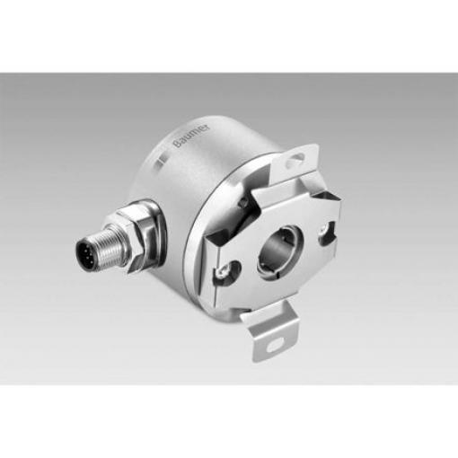 Absolutní kodér, řada: EAM580 Magnetické Dvojčinný 30V dc 6000 rpm 4096 ppr Dutý IP67 Baumer 12 mm