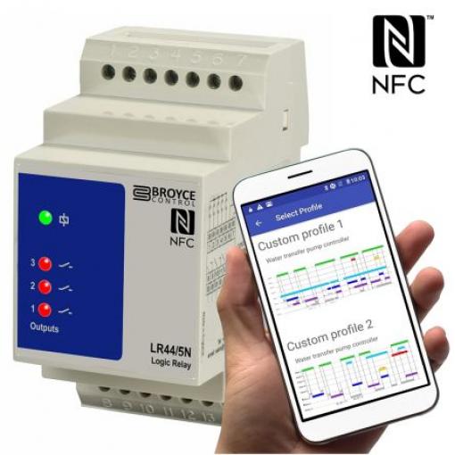 Broyce Control Monitorovací relé a 3 NO kontakty Lišta DIN