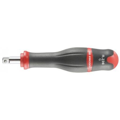 Montážní klíč Čtvercový 1/4 in Facom, dělka lopatky: 125 mm, celková délka: 130 mm