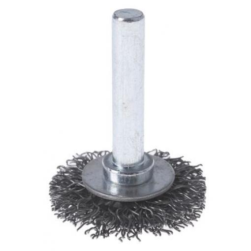 Brusný kartáč RS PRO Nerezová ocel Krimpované 30 mm
