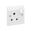 Elektrická zásuvka Bílá 1cestná Spínací proud 15 A Jednoduchá zásuvka, USB, Výstupní zásuvka, Dvojitá zásuvka Vnitřní BS